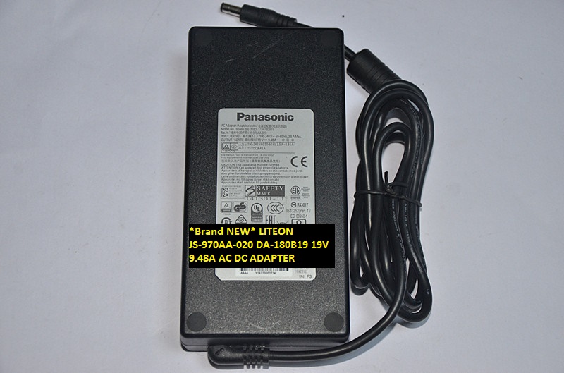 *Brand NEW* LITEON 19V 9.48A AC DC ADAPTER DA-180B19 JS-970AA-020 POWER SUPPLY